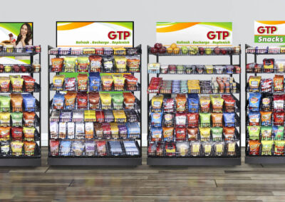 Lock N Load demo unit with custom vending graphics and packaging from Graphics That Pop