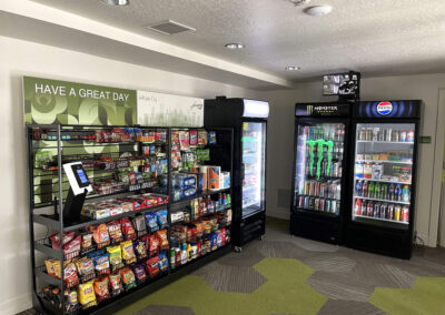 Lock N Load Micro Market Setup - Salt Lake City Office Breakroom